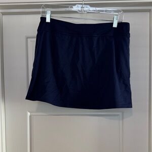Lands' End Navy Blue Swim skirt